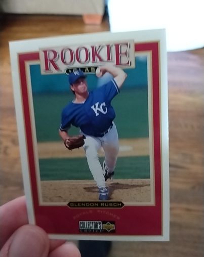 1997 Upper Deck Collector's Choice #461 Glendon Rusch Rookie Card — front