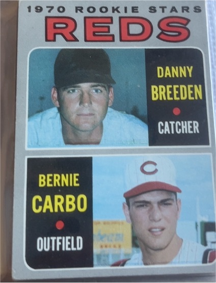 1970 Topps #36 Reds 1970 Rookie Stars Danny Breeden / Bernie Carbo — front