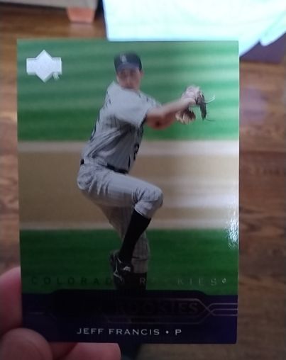 2007 Upper Deck #312 Jeff Francis — front