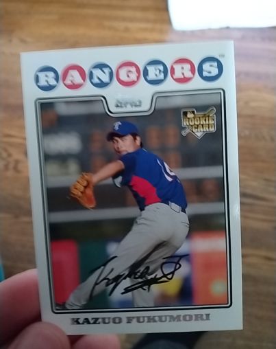 2008 Topps #482 Kazuo Fukumori — front