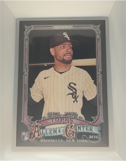 2025 Topps Allen & Ginter X #247 Edgar Quero — front