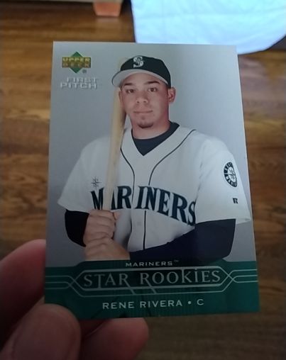 2005 Upper Deck First Pitch Star Rookies Rene Rivera — front