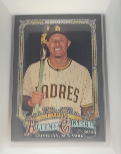 2025 Topps Allen & Ginter X #134 Manny Machado — front