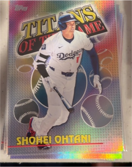 2026 Topps Titans of the Game #TOG-1 Shohei Ohtani — front