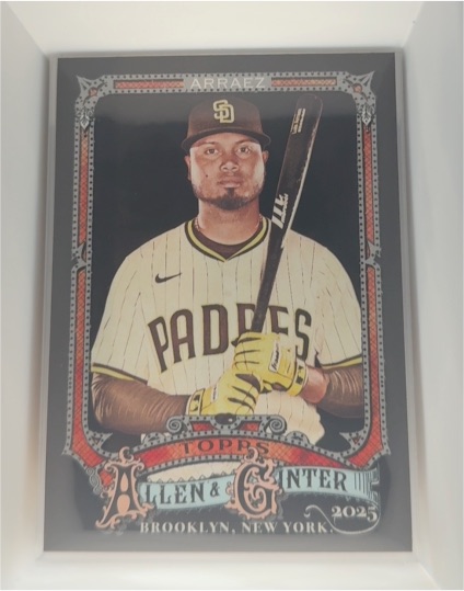 2025 Topps Allen & Ginter #96 Luis Arraez — front
