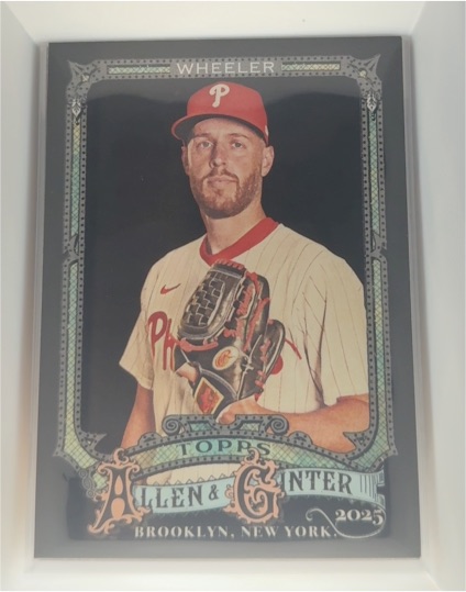 2025 Topps Allen & Ginter #142 Zack Wheeler — front