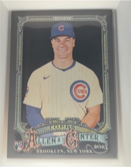 2025 Topps Allen & Ginter Chrome #143 Matt Shaw — front