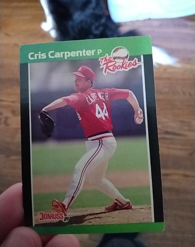 1989 Donruss #39 Cris Carpenter — front