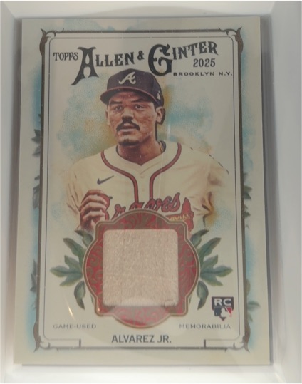 2025 Topps Allen & Ginter #AGR-NAL Nacho Alvarez Jr. — front