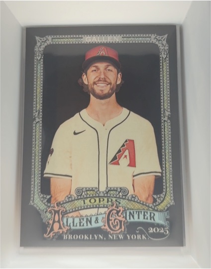 2025 Topps Allen & Ginter #155 Zac Gallen — front