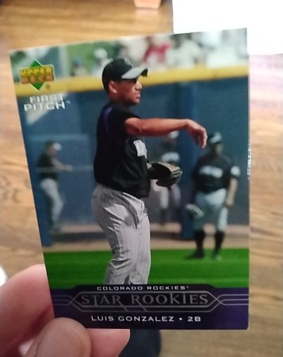 2005 Upper Deck First Pitch #229 Luis Gonzalez — front