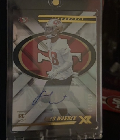 2018 Panini XR #133 Fred Warner — front
