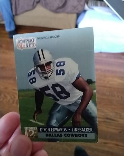 1991 Pro Set #766 Dixon Edwards — front