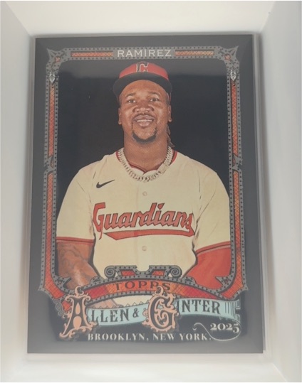 2025 Topps Allen & Ginter #117 Jose Ramirez — front