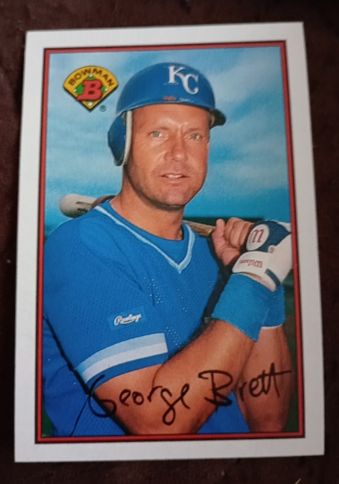 1989 Bowman #121 George Brett — front