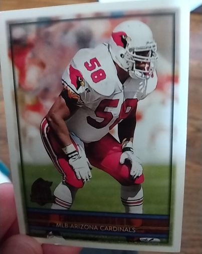 1996 Topps #411 Eric Hill Arizona Cardinals — front