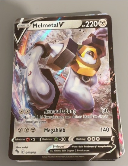 2022 Pokémon Go #047 Melmetal V — front