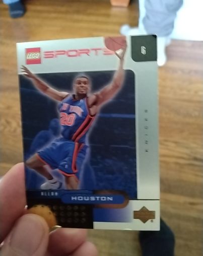 2003 Upper Deck Lego #6 Allan Houston — front