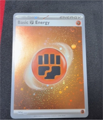 2023 Pokémon SVE: Scarlet & Violet Energies #006 Basic Fighting Energy — front