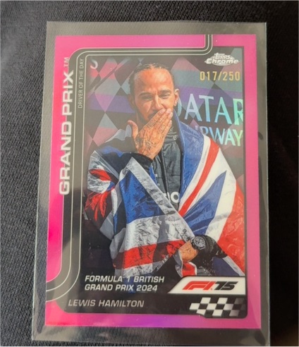 2025 Topps Chrome Formula 1 #133 Lewis Hamilton — front