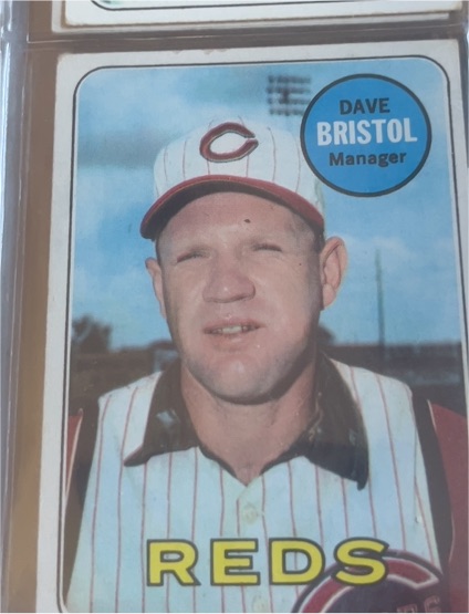 1969 Topps #234 Dave Bristol — front