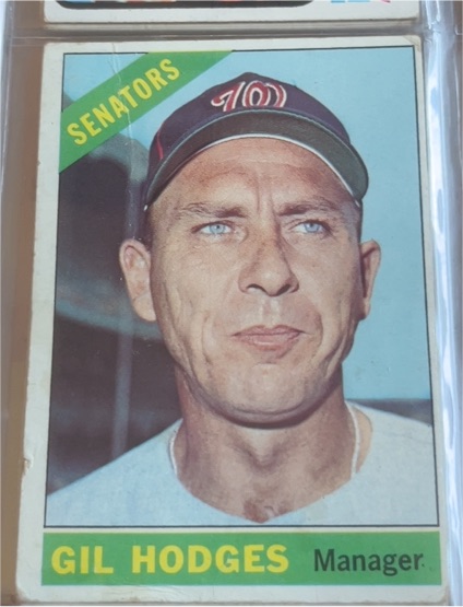 1966 Topps #386 Gil Hodges — front