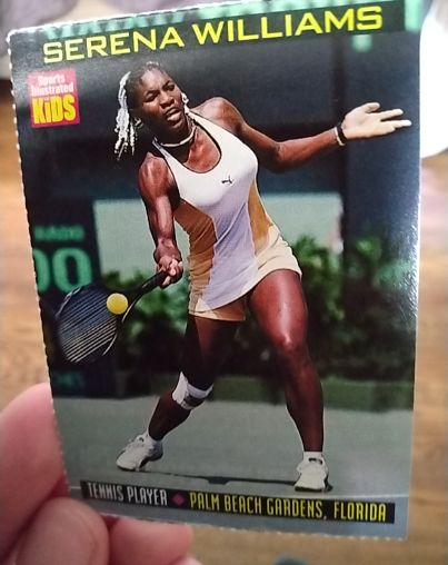 1999 Sports Illustrated for Kids #814 Serena Williams — front