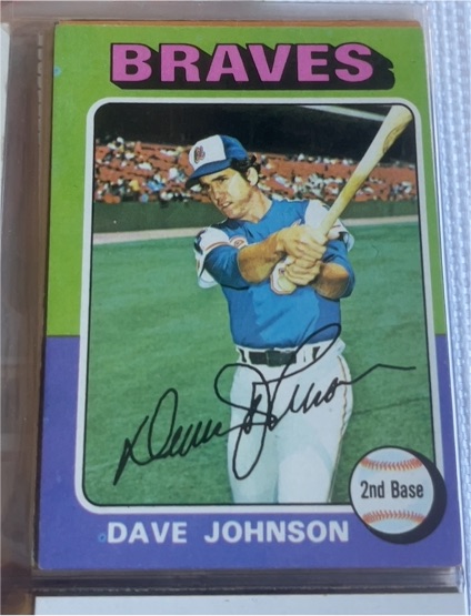 1975 Topps #57 Dave Johnson — front