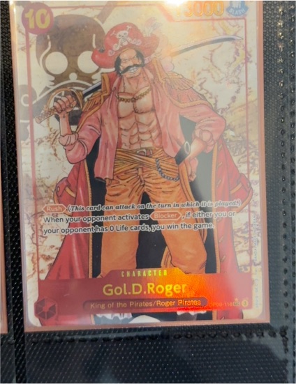 One Piece Card Game 2022 OP09-118 Gol.D.Roger SEC Alternate Art — front