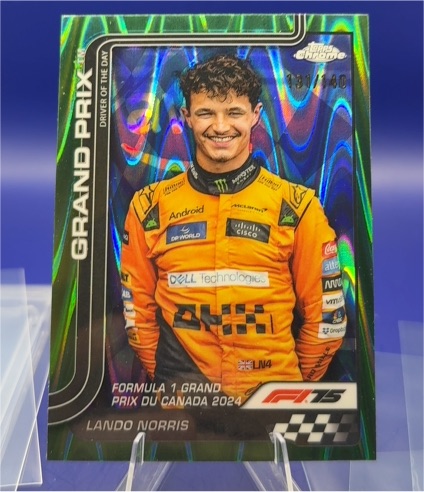 2025 Topps Chrome F1 #130 Lando Norris — front