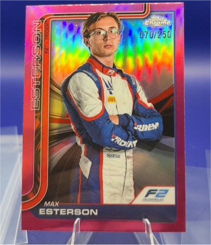 2025 Topps Chrome Formula 1 #39 Max Esterson — front