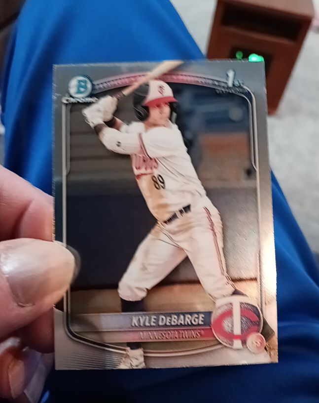 2025 Bowman Chrome Prospects #BCP-139 Kyle DeBarge — front