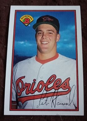 1989 Bowman #4 Pete Harnisch — front