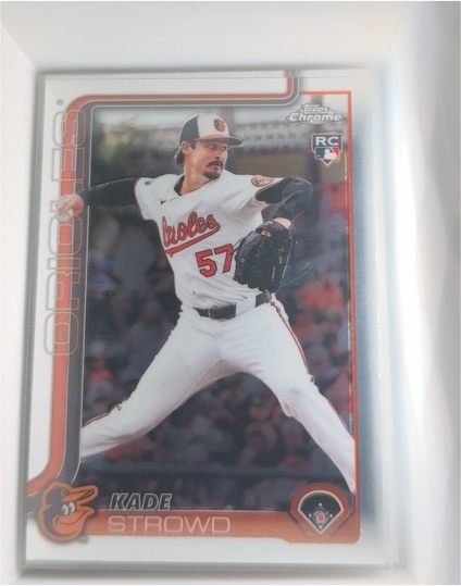 2025 Topps Chrome Update #USC193 Kade Strowd — front