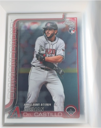 2025 Topps Chrome Update #USC92 Adrian Del Castillo — front