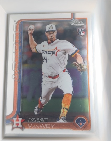 2025 Topps Chrome Update #USC141 Logan VanWey — front