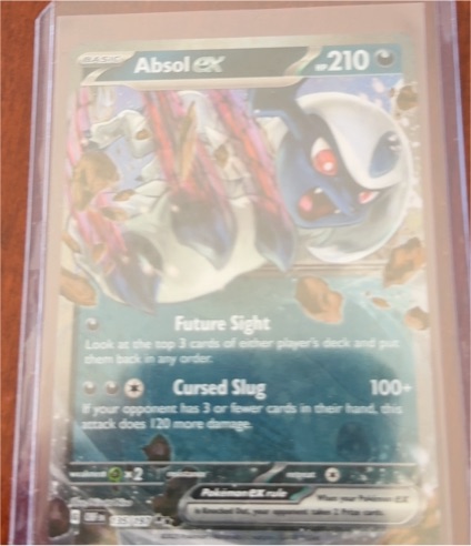 2023 Pokémon TCG Sv03 Obsidian Flames #135 Absol ex — front