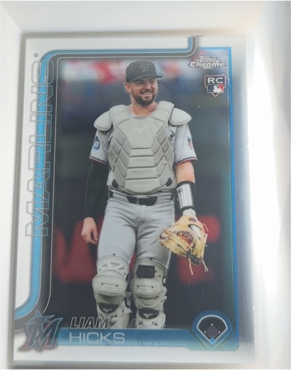 2025 Topps Chrome Update #USC86 Liam Hicks — front