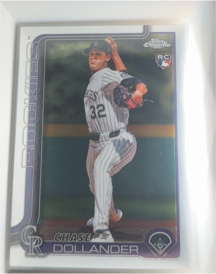 2025 Topps Chrome Update #USC18 Chase Dollander — front