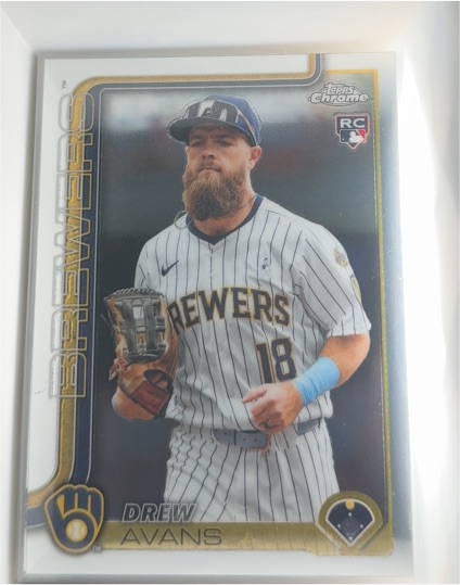 2025 Topps Chrome Update #USC47 Drew Avans — front
