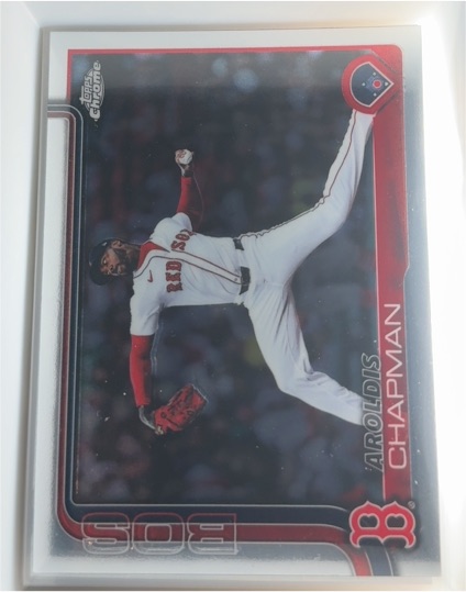 2025 Topps Chrome Update #USC191 Aroldis Chapman — front
