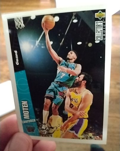 1996-97 Upper Deck Collector's Choice #161 Lawrence Moten — front
