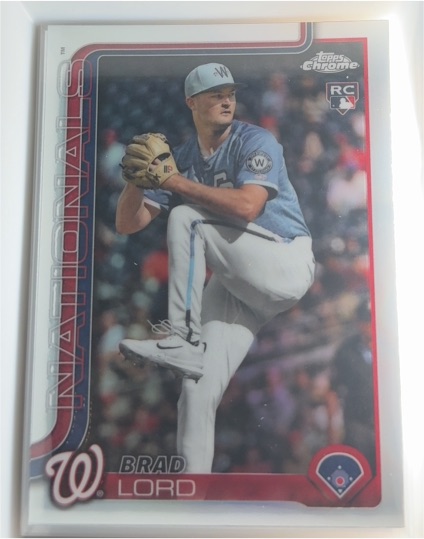 2025 Topps Chrome Update #USC77 Brad Lord — front