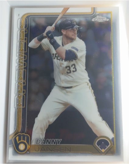 2025 Topps Chrome Update #USC122 Danny Jansen — front