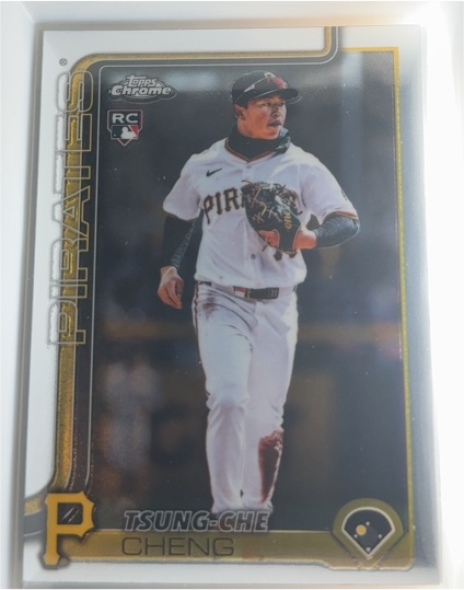 2025 Topps Chrome Update #USC74 Tsung-Che Cheng — front