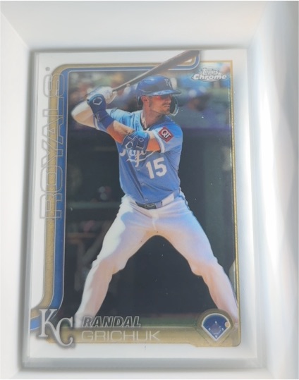 2025 Topps Chrome Update #USC158 Randal Grichuk Kansas City Royals — front