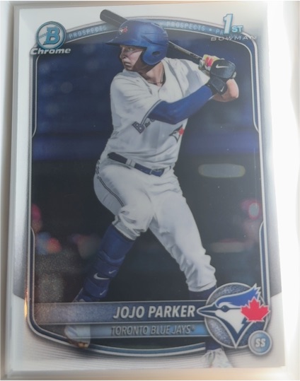 2025 Bowman Draft Chrome #BDC-8 JoJo Parker — front