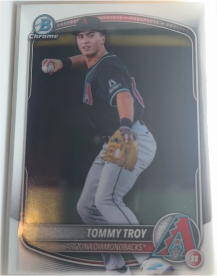 2025 Bowman Draft Chrome #BDC-36 Tommy Troy — front