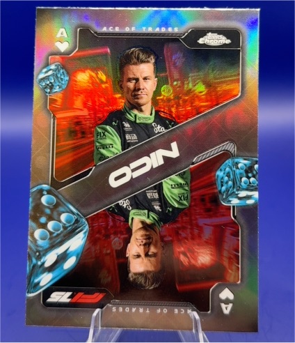 2025 Topps Chrome F1 Ace of Trades #SCA-10 Nico Hulkenberg — front