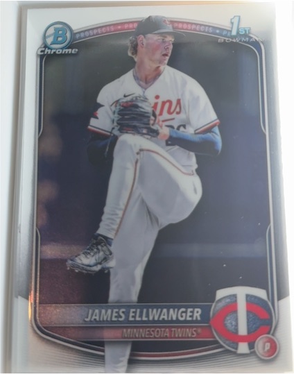 2025 Bowman Draft Chrome #BDC-164 James Ellwanger — front